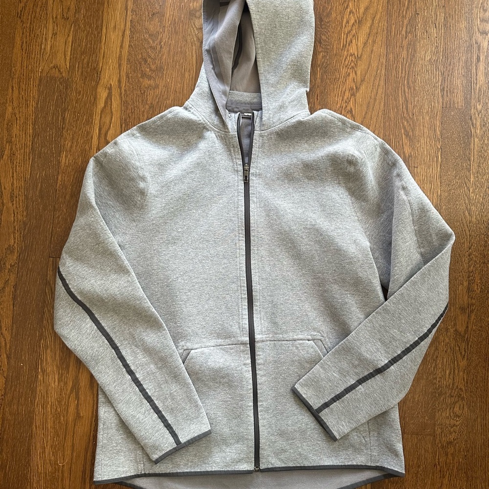 Men’s lululemon athletica Gray Performance Jacket Sz XL